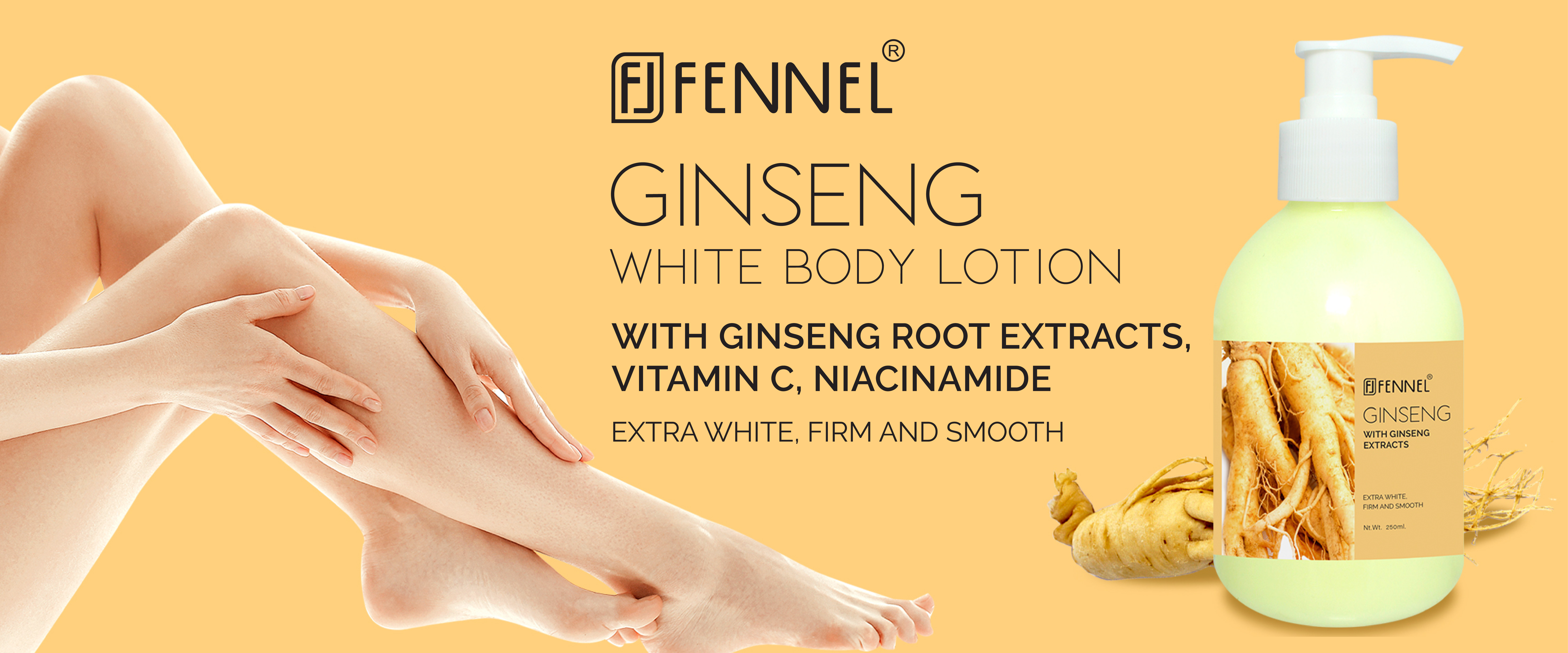 Ginseng body lotion 