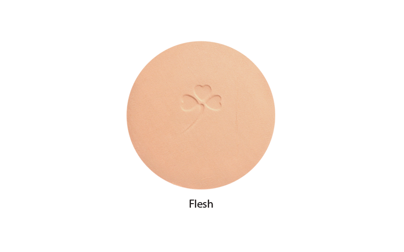 Sweet Heart Compact Powder With Mirror #Flesh