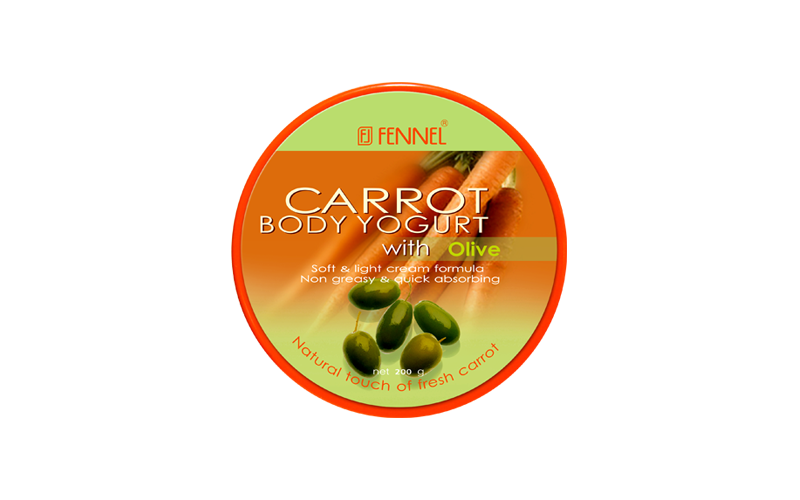 FL-1758 Fennel Carrot Body Yogurt With Olive