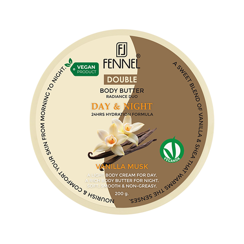 Fennel Double Body Butter Day & Night Vanilla Musk 200 g.