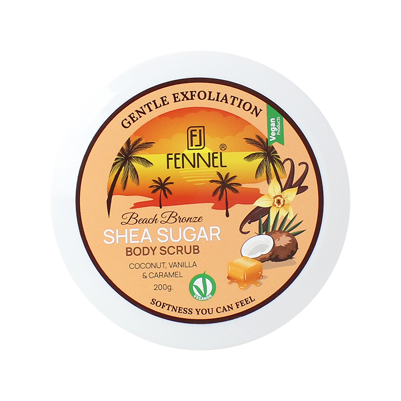 Fennel Beach Bronze Shea Sugar Body Scrub 200 g.