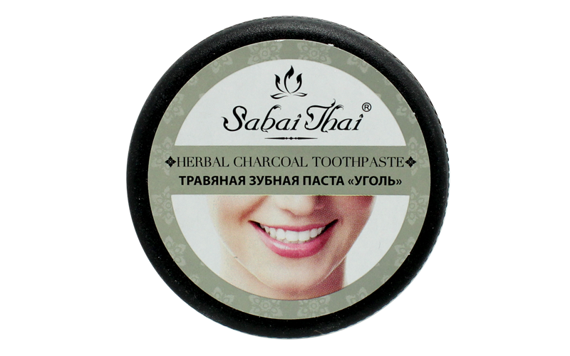 Sabai Thai  Herbal Charcoal Toothpaste