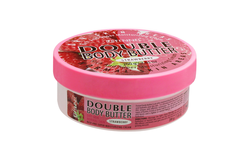 FL-2115 Double Body Butter Normal & Dry Skin Strawberry