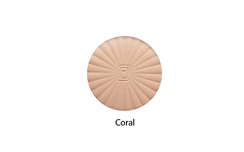 Fennel 2 in 1 Compact powder and Loose powder #coral