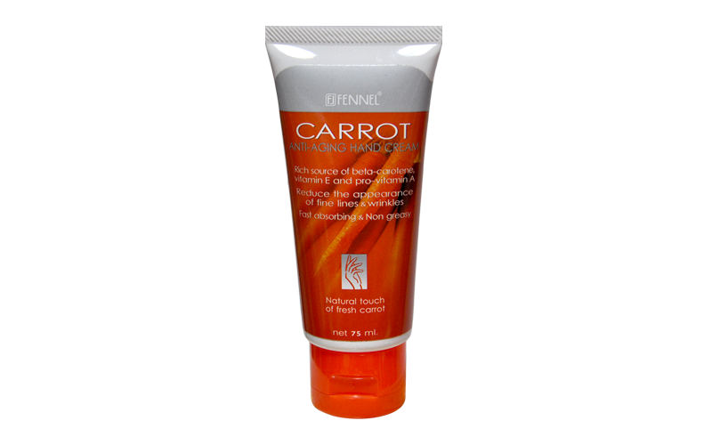 FL-1766 Fennel Carrot Anti-Aging Hand Cream 75 ml.