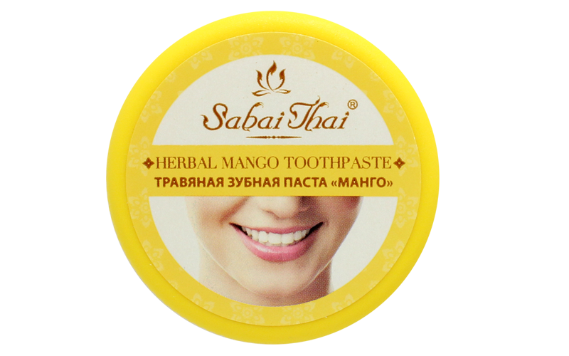 Sabai Thai  Herbal Mango Toothpaste